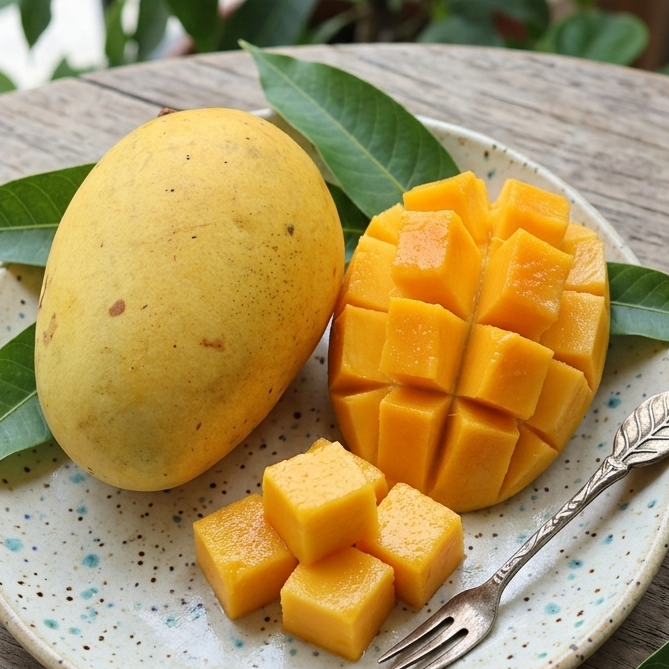 Jardalu Mango Live Plant (Mangifera indica)