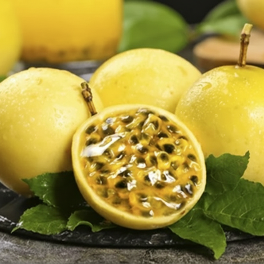 Hainan Golden Passion Fruit (Passiflora edulis )