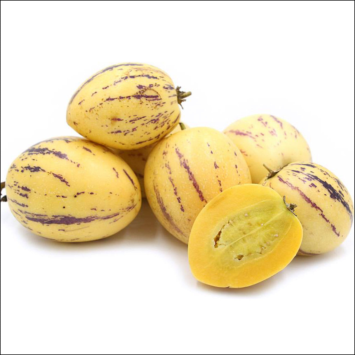 Pepino Melon Fruit Plant Solanum Muricatum Veliyathgardens pepino-melon-fruit-plant-solanum-muricatum-veliyathgardens